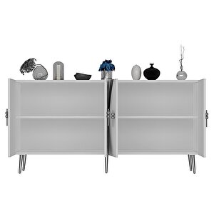 Hookdd (kb150) Konsol beyaz-gümüş
