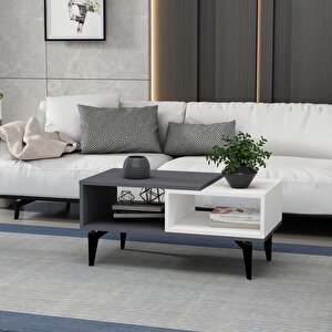 Si̇nta Orta Sehpa antrasit-beyaz Antrasit Beyaz