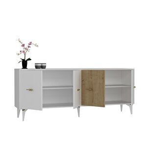 Very 180 Cm Konsol (kx180) Beyaz-safirmeşe