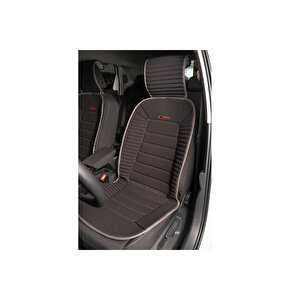Chevrolet Lacetti Lüx Oto Koltuk Minderi Ön 2'li Set Bumerang Serisi Si̇yah Gri̇