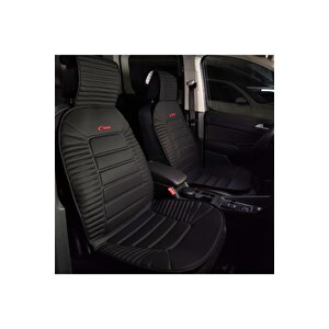 Kia Stonic Lüx Oto Koltuk Minderi Ön 2'li Set Bumerang Serisi Si̇yah