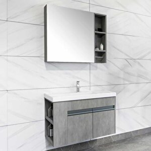 Roma Banyo Dolap Takımı (80cm)