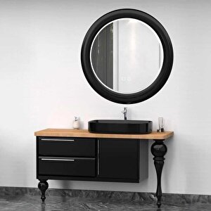 Prestige Banyo Dolabı 140 Cm Siyah