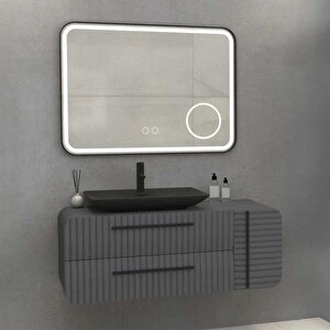 Anemon Banyo Dolabı 110 Cm Antrasit