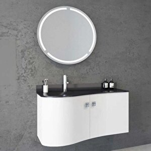 Verso Banyo Dolabı 100 Cm Beyaz