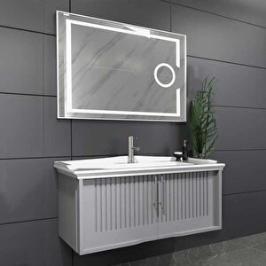 Sagra Banyo Dolabı 100 Cm Gri