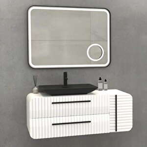 Anemon Banyo Dolabı 110 Cm Beyaz