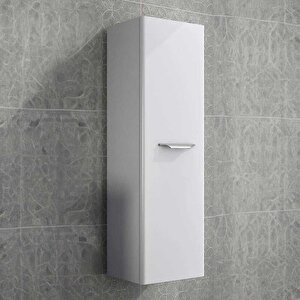 Maria Banyo Boy Dolabı 40 Cm Gri