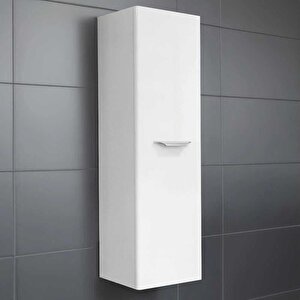 Maria Banyo Boy Dolabı 40 Cm Beyaz