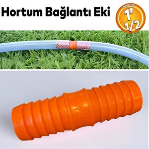 Hortum Bağlantı Aparatı Eki 1" 1/2 Bahçe Hortum Ucu Plastik Adaptörü