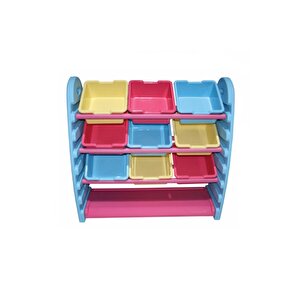 King Kids Saklama Rafı Turkuaz
