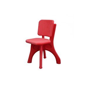 King Kids Küçük Sandalye Kırmızı