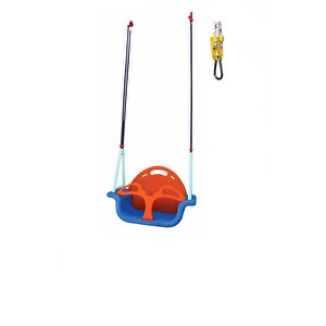 King Kids Ipli Boncuk Salıncak Mavi