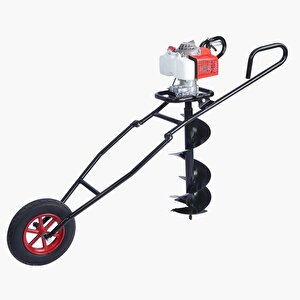 Solax Ag65d Arabalı Toprak Burgu Makinesi 20 Cm 3.0 Hp