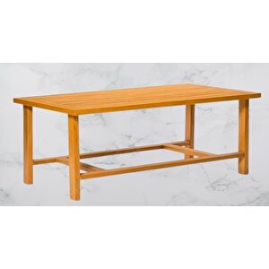Bank Zus303 Bench Model90479 Doğal Ahşap Bahçe Balkon Teras  Kutuda Sevk El Yapım