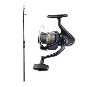 Yekoutdoor Profesyonel Olta Seti Okuma Ceymar Tele Surf 4.30m Surf Kamışı&okuma Revenger Rv-65 Fd Olta Makinesi
