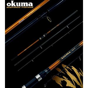 Yekoutdoor Profesyonel Olta Seti Okuma Salina Surf 14' 420 Cm 3 Parça Surf Kamışı&kendo Palamita Gn6000 4+1bb Olta Makinesi
