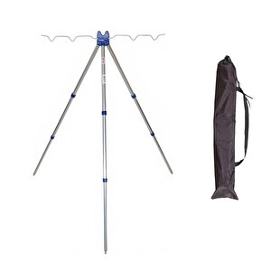 Yekoutdoor Alüminyum Katlanır Çantalı Olta Sehpası- Balıkçı Tripodu