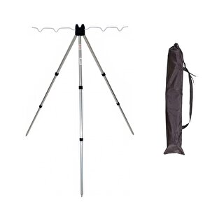 Yekoutdoor Alüminyum Katlanır Çantalı Olta Sehpası- Balıkçı Tripodu