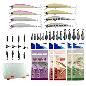 Yekoutdoor Kurşun Arkası Rapala & Hazır Takım Seti