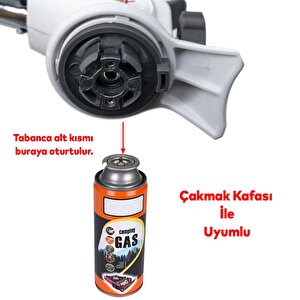 Kamp Gazı 5 Adet Bütan Propan Gaz Tüpü Portatif Ocak Kartuşu Tek Kullanımlık Pürmüz 400 Ml