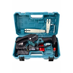Alman V598 15ahm Yağlamali Çi̇ft Akülü Budama Testeresi̇ Şarjli Ağaç Dal Budama Kesme Testere Maki̇nesi̇