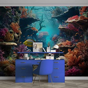 Su Altı Duvar Kağıdı Baskı - Dkm223014