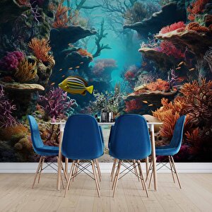 Su Altı Duvar Kağıdı Baskı - Dkm223014