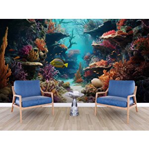 Su Altı Duvar Kağıdı Baskı - Dkm223014