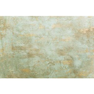 Eskitme Yeşil Duvar Temalı Duvar Kağıdı - Dkm631073