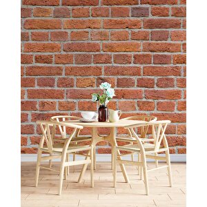 3 Boyutlu Renkli Mermer Görünümlü Duvar Kağıdı - Dkm670017