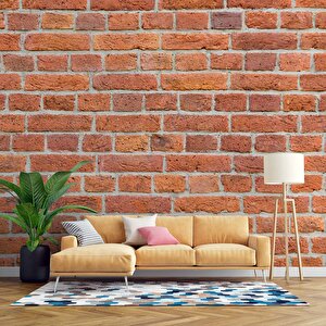 3 Boyutlu Renkli Mermer Görünümlü Duvar Kağıdı - Dkm670014 450x200 cm