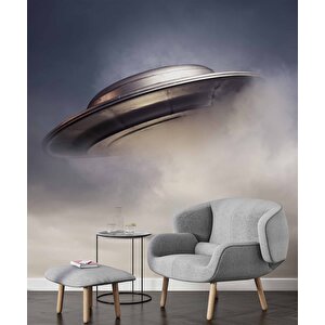 Ufo Duvar Kağıdı Baskı - Dkm438099