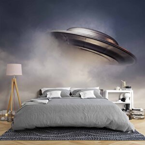 Ufo Duvar Kağıdı Baskı - Dkm438117 400x315 cm