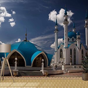 Kul Şerif Camii Duvar Kağıdı - Dkm448026 225x240 cm