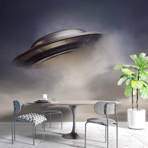 Ufo Duvar Kağıdı Baskı - Dkm438008