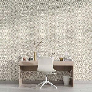 Geometrik Motifli Duvar Kağıdı - Dkb955087