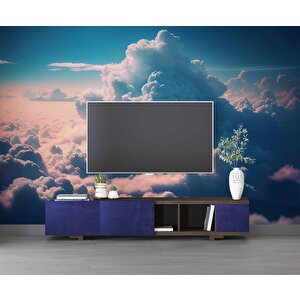 Gökyüzü Bulut Manzarası Duvar Kağıdı - Dkm490087 150x300 cm