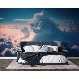 Gökyüzü Bulut Manzarası Duvar Kağıdı - Dkm490014 450x200 cm