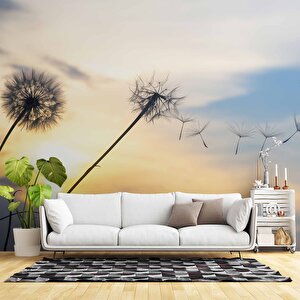 Gökyüzü Ve Bulut Manzaralı Duvar Kağıdı - Dkm641061 600x260 cm