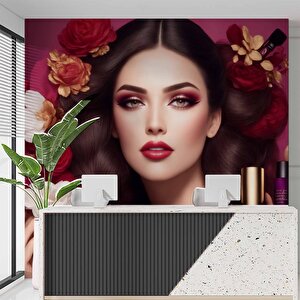 Kadın Güzellik Merkezi Duvar Kağıdı Baskı - Dkm129052 350x260 cm