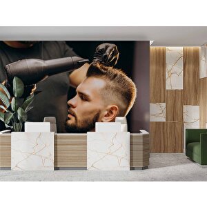 Erkek Kuaförü Duvar Kağıdı Baskı - Dkm164031