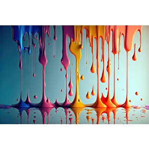 Akan Boya Temalı Duvar Kağıdı Baskı - Dkm557029