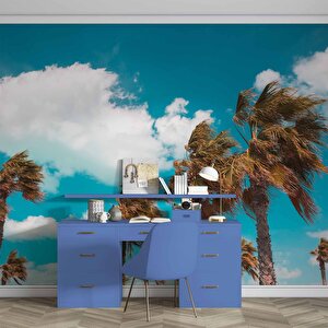 Palmiye Duvar Kağıdı Baskı - Dkm220003