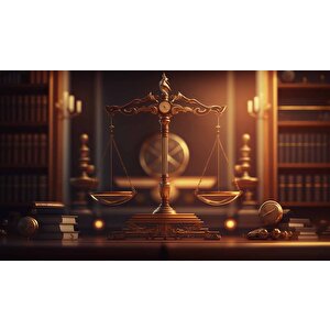 Adalet Temalı Duvar Kağıdı Baskı - Dkm145110