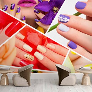 Güzellik Merkezi Duvar Kağıdı Baskı - Dkm161060 550x260 cm