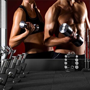Spor Salonu Için Duvar Kağıdı - Dkm348048 250x260 cm