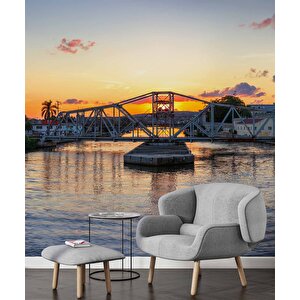 Küba Matanzas Şehri Köprüsü Manzaralı Duvar Kağıdı - Dkb937070
