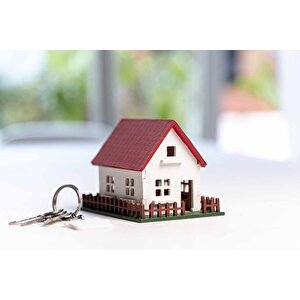 Ev Anahtar Temalı Duvar Kağıdı Baskı - Dkm134058