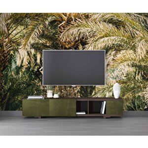 Palmiye Temalı Duvar Kağıdı Baskı - Dkm229117 400x315 cm